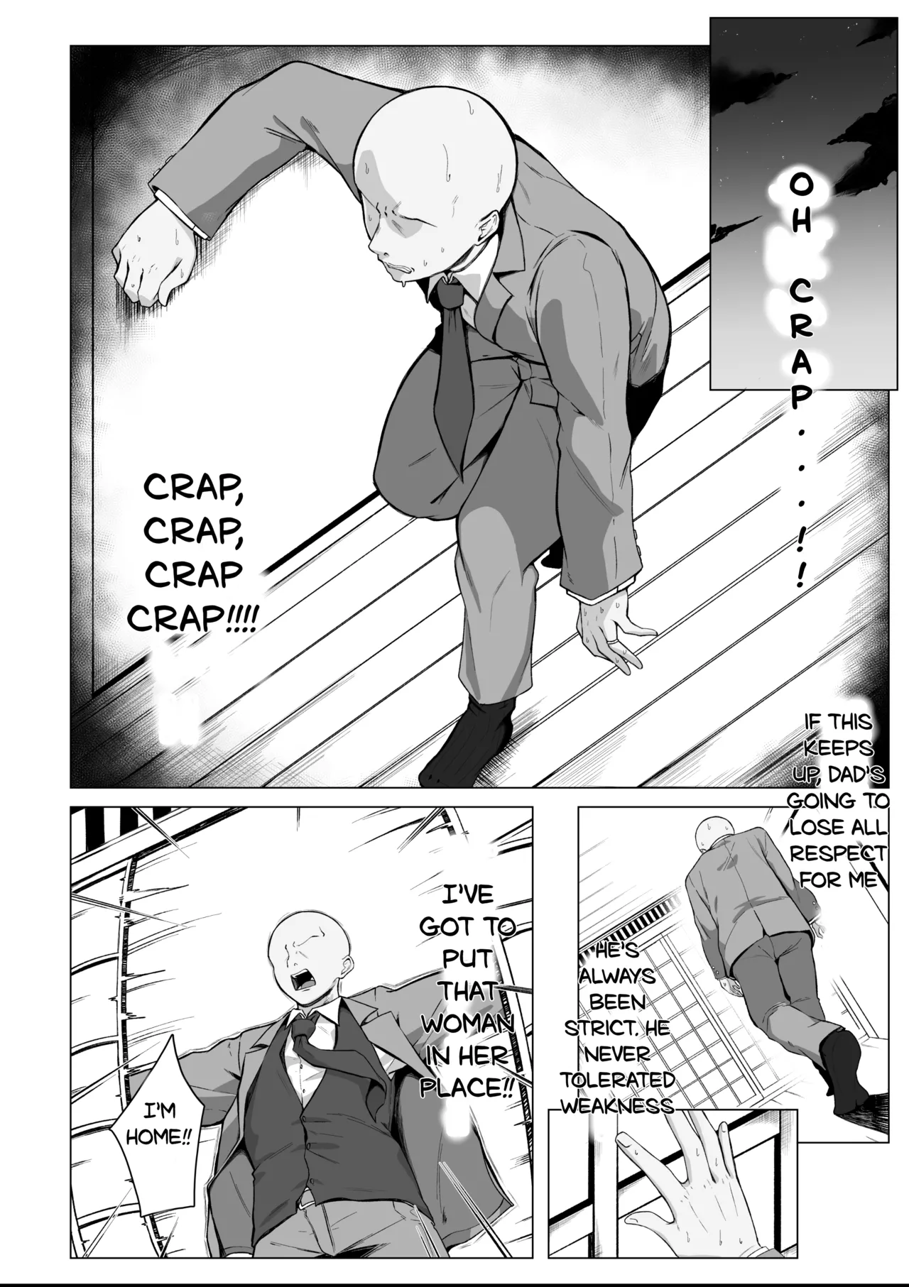 Hentai Manga Comic-The Gloomy Housewife Puts Her Domineering Husband in His Place-Read-47